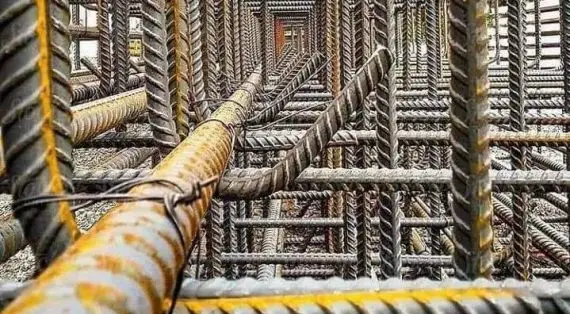 Steel Fixing at Hoima City