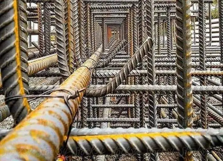 Steel Fixing at Hoima City